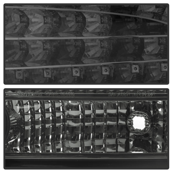 Spyder Auto 5002310 LED Tail Lights; Uses Stock Bulbs; Pair; Smoke; - Truck Part Superstore