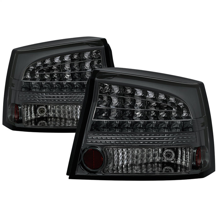 Spyder Auto 5002310 LED Tail Lights; Uses Stock Bulbs; Pair; Smoke; - Truck Part Superstore