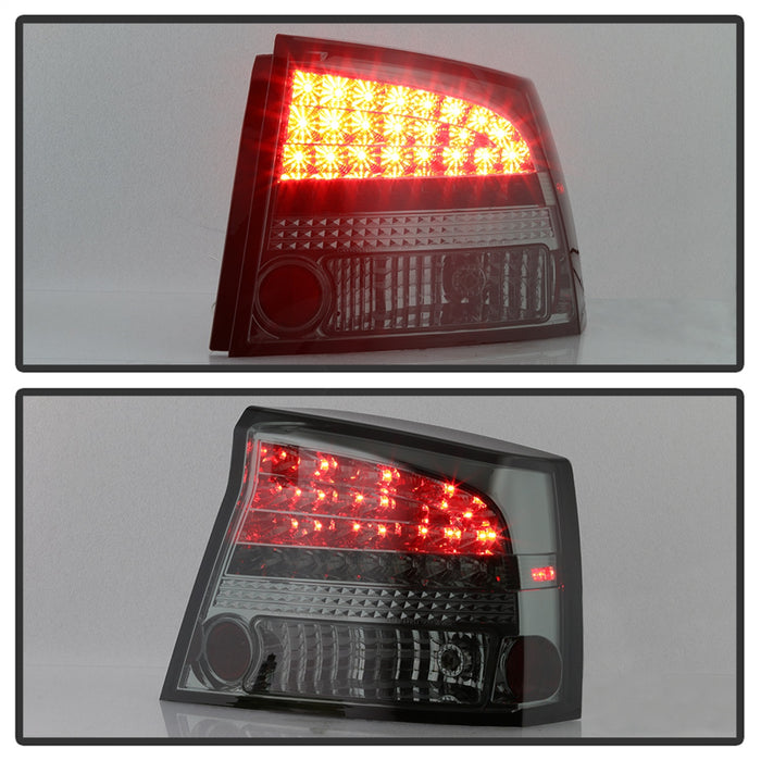 Spyder Auto 5002310 LED Tail Lights; Uses Stock Bulbs; Pair; Smoke; - Truck Part Superstore