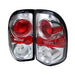 Spyder Auto 5002334 Euro Style Tail Lights; Uses Stock Bulbs; Pair; Chrome; - Truck Part Superstore