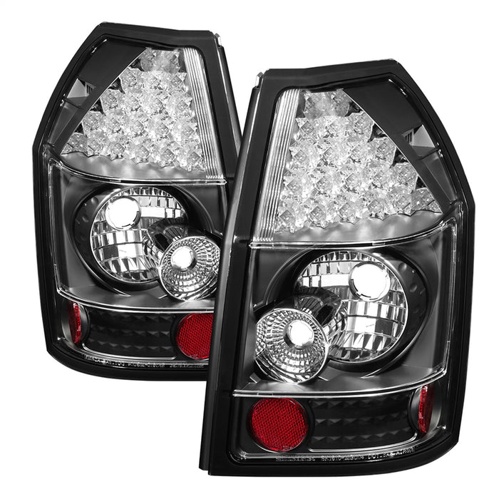 Spyder Auto 5002365 LED Tail Lights; Uses Stock Bulbs; Pair; Black; - Truck Part Superstore