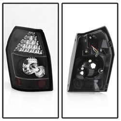 Spyder Auto 5002365 LED Tail Lights; Uses Stock Bulbs; Pair; Black; - Truck Part Superstore