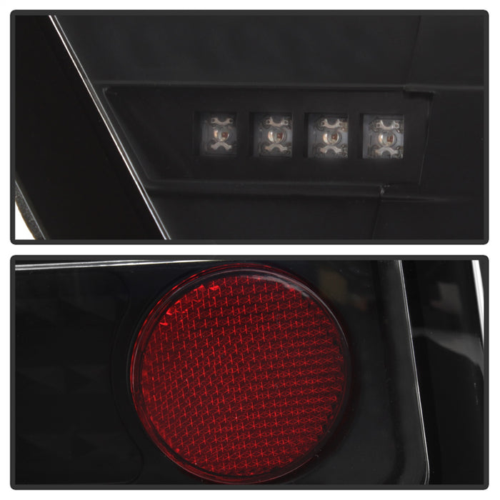 Spyder Auto 5002365 LED Tail Lights; Uses Stock Bulbs; Pair; Black; - Truck Part Superstore