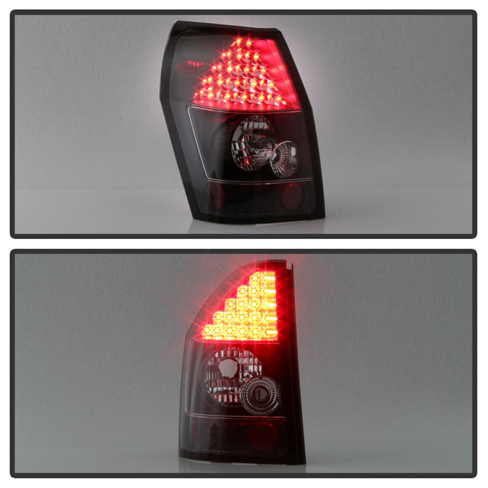 Spyder Auto 5002365 LED Tail Lights; Uses Stock Bulbs; Pair; Black; - Truck Part Superstore
