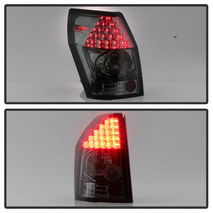 Spyder Auto 5002402 LED Tail Lights; Uses Stock Bulbs; Pair; Smoke; - Truck Part Superstore