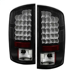 Spyder Auto 5002556 LED Tail Lights; Uses Stock Bulbs; 22 LED; Pair; Black; - Truck Part Superstore