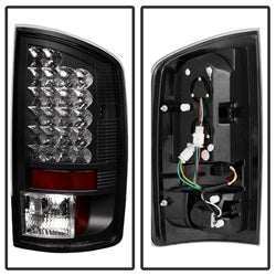 Spyder Auto 5002556 LED Tail Lights; Uses Stock Bulbs; 22 LED; Pair; Black; - Truck Part Superstore