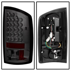 Spyder Auto 5002594 LED Tail Lights; Uses Stock Bulbs; Pair; G2 Version; Smoke; - Truck Part Superstore