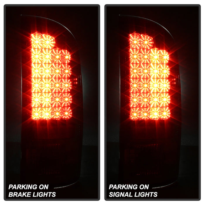 Spyder Auto 5002594 LED Tail Lights; Uses Stock Bulbs; Pair; G2 Version; Smoke; - Truck Part Superstore