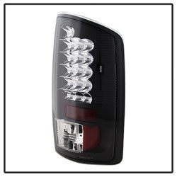 Spyder Auto 5002617 LED Tail Lights; Uses Stock Bulbs; Pair; Black; - Truck Part Superstore