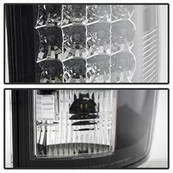 Spyder Auto 5002617 LED Tail Lights; Uses Stock Bulbs; Pair; Black; - Truck Part Superstore