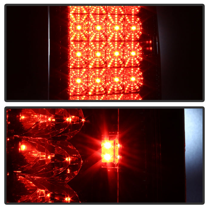 Spyder Auto 5002624 LED Tail Lights; Uses Stock Bulbs; Pair; Chrome; - Truck Part Superstore