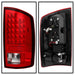 Spyder Auto 5002631 LED Tail Lights; Uses Stock Bulbs; Pair; Red/Clear; - Truck Part Superstore