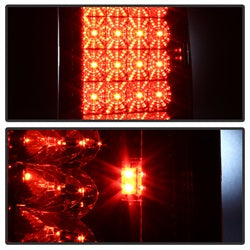 Spyder Auto 5002631 LED Tail Lights; Uses Stock Bulbs; Pair; Red/Clear; - Truck Part Superstore