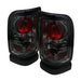 Spyder Auto 5002730 Euro Style Tail Lights; Uses Stock Bulbs; w/Amber Lens; Pair; Smoke; - Truck Part Superstore