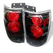 Spyder Auto 5002822 Euro Style Tail Lights; Uses Stock Bulbs; Pair; Black; - Truck Part Superstore