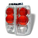 Spyder Auto 5002839 Euro Style Tail Lights; Uses Stock Bulbs; Pair; Chrome; - Truck Part Superstore