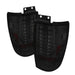 Spyder Auto 5002891 LED Tail Lights; Version 2; Uses Stock Bulbs; Pair; Smoke; - Truck Part Superstore