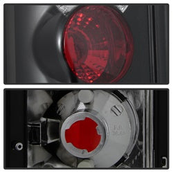 Spyder Auto 5002914 Euro Style Tail Lights; Uses Stock Bulbs; Pair; Black; - Truck Part Superstore