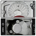 Spyder Auto 5002921 Euro Style Tail Lights; Uses Stock Bulbs; Pair; Chrome; - Truck Part Superstore