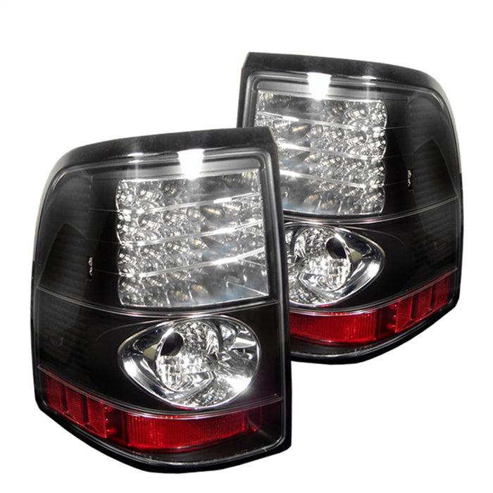Spyder Auto 5002952 LED Tail Lights; Uses Stock Bulbs; Pair; Black; - Truck Part Superstore