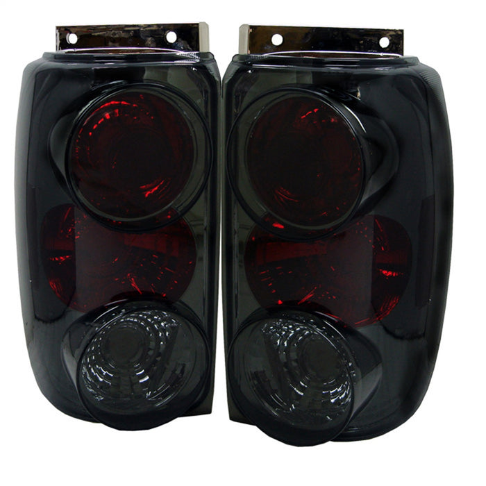Spyder Auto 5003027 Euro Style Tail Lights; Uses Stock Bulbs; Pair; Smoke; - Truck Part Superstore
