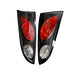 Spyder Auto 5003119 Euro Style Tail Lights; Uses Stock Bulbs; Pair; Black; - Truck Part Superstore