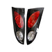 Spyder Auto 5003119 Euro Style Tail Lights; Uses Stock Bulbs; Pair; Black; - Truck Part Superstore