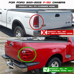 Spyder Auto 5003157 Euro Style Tail Lights; Uses Stock Bulbs; Pair; Black; - Truck Part Superstore