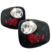 Spyder Auto 5003157 Euro Style Tail Lights; Uses Stock Bulbs; Pair; Black; - Truck Part Superstore