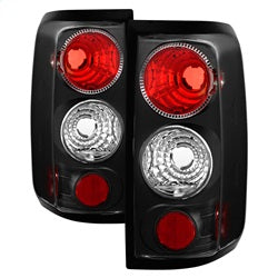 Spyder Auto 5003195 Euro Style Tail Lights; Uses Stock Bulbs; Pair; Black; - Truck Part Superstore
