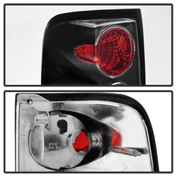 Spyder Auto 5003195 Euro Style Tail Lights; Uses Stock Bulbs; Pair; Black; - Truck Part Superstore
