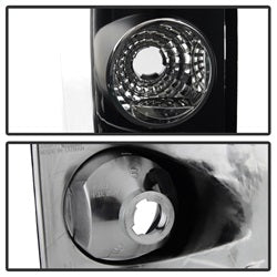 Spyder Auto 5003195 Euro Style Tail Lights; Uses Stock Bulbs; Pair; Black; - Truck Part Superstore