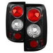 Spyder Auto 5003195 Euro Style Tail Lights; Uses Stock Bulbs; Pair; Black; - Truck Part Superstore