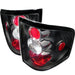 Spyder Auto 5003225 Euro Style Tail Lights; Uses Stock Bulbs; Pair; Black; - Truck Part Superstore
