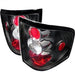 Spyder Auto 5003225 Euro Style Tail Lights; Uses Stock Bulbs; Pair; Black; - Truck Part Superstore