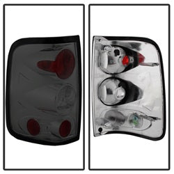 Spyder Auto 5003294 Euro Style Tail Lights; Uses Stock Bulbs; Pair; Smoke; - Truck Part Superstore