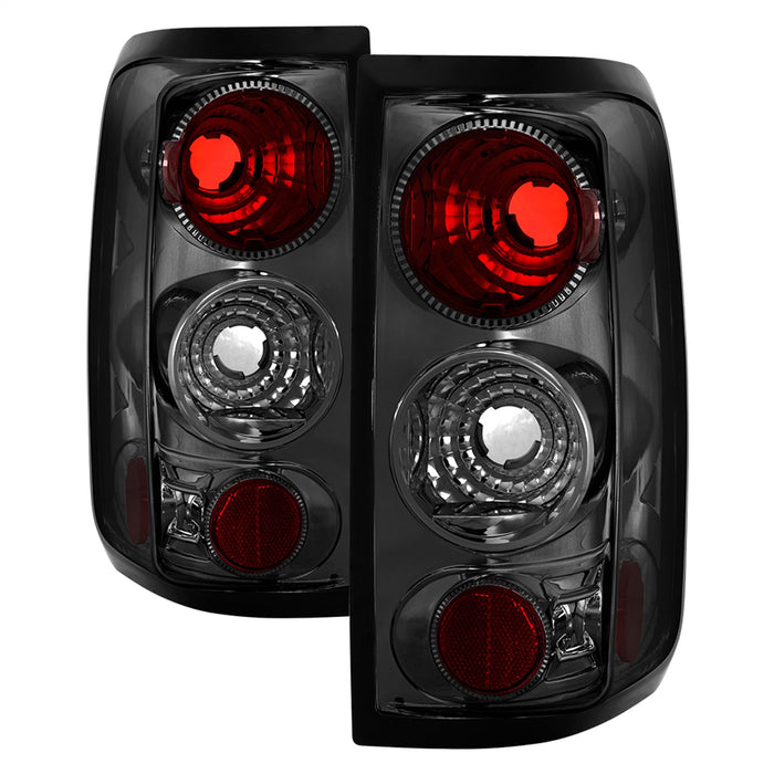 Spyder Auto 5003294 Euro Style Tail Lights; Uses Stock Bulbs; Pair; Smoke; - Truck Part Superstore