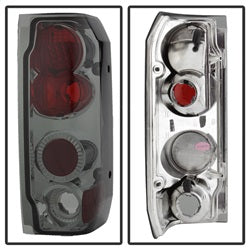 Spyder Auto 5003331 Euro Style Tail Lights; Uses Stock Bulbs; Pair; Smoke; - Truck Part Superstore