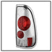 Spyder Auto 5003355 Euro Style Tail Lights; Uses Stock Bulbs; Pair; Chrome; - Truck Part Superstore