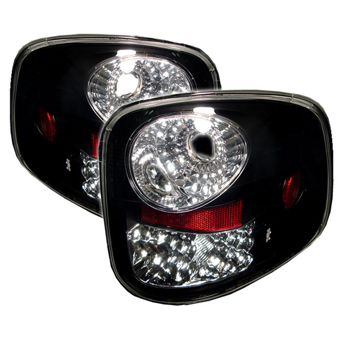 Spyder Auto 5003409 LED Tail Lights; Uses Stock Bulbs; Pair; Black; - Truck Part Superstore