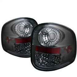 Spyder Auto 5003447 LED Tail Lights; Uses Stock Bulbs; Pair; Smoke; - Truck Part Superstore