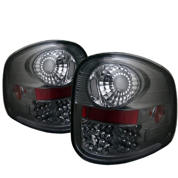 Spyder Auto 5003447 LED Tail Lights; Uses Stock Bulbs; Pair; Smoke; - Truck Part Superstore