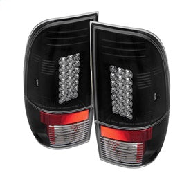 Spyder Auto 5003461 LED Tail Lights; Uses Stock Bulbs; Pair; Black; - Truck Part Superstore