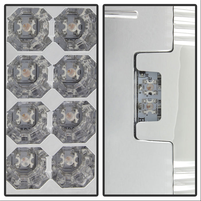 Spyder Auto 5003478 LED Tail Lights; Uses Stock Bulbs; Pair; Chrome; - Truck Part Superstore