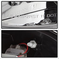 Spyder Auto 5003478 LED Tail Lights; Uses Stock Bulbs; Pair; Chrome; - Truck Part Superstore