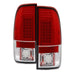 Spyder Auto 5003485 LED Tail Lights; Uses Stock Bulbs; Pair; Red/Clear; - Truck Part Superstore