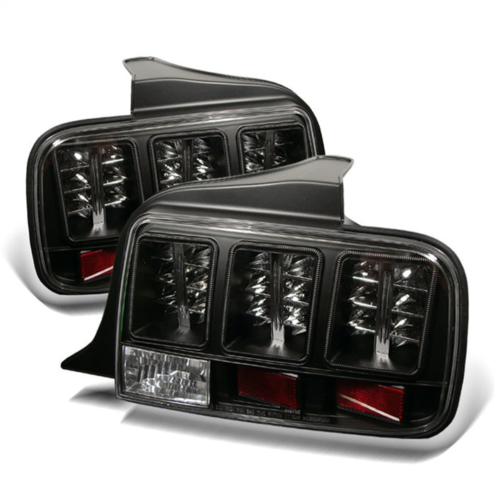 Spyder Auto 5003546 LED Tail Lights; Uses Stock Bulbs; Pair; Black; - Truck Part Superstore
