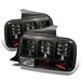 Spyder Auto 5003546 LED Tail Lights; Uses Stock Bulbs; Pair; Black; - Truck Part Superstore