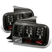 Spyder Auto 5003546 LED Tail Lights; Uses Stock Bulbs; Pair; Black; - Truck Part Superstore